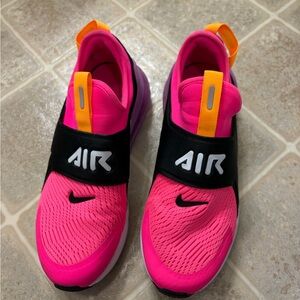 Kids Nike Air 270s Pink Slip-On Shoes